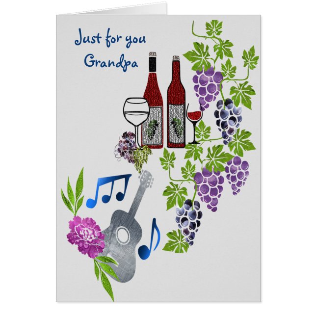 Just for you Grandpa: (Front)