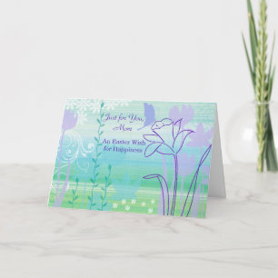 Just for You Mom Easter Card