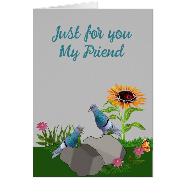 Just for you my Friend: (Front)