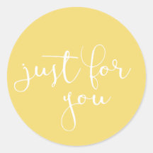 Just for you stickers