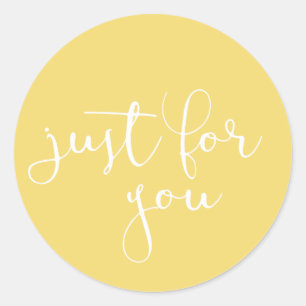 Just for you stickers