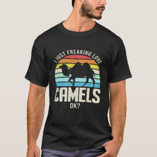 Just Freaking Love Camelids Ok Premium T-Shirt