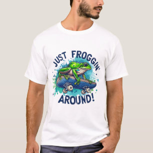 🐸 Just Froggin’ Around – Fun & Playful Tee