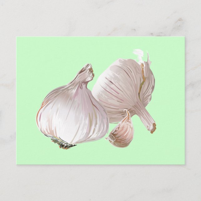 Just Garlic Postcard (Front)