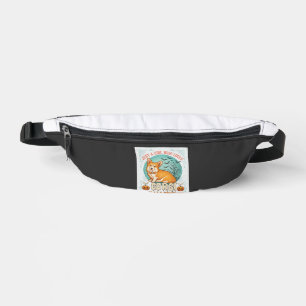 Just Girl Who Loves Corgi Halloween Pumpkins Bats_ Fanny Pack