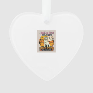 Just Girl Who Loves Labrador Retriever Halloween W Ornament