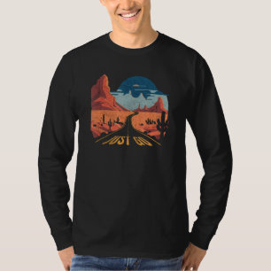 Just Go Driving Adventure Wanderlust Desert Journe T-Shirt