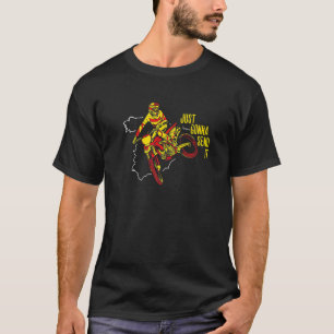 Just Gonna Send It  Motocross Spain Flag  Motorcyc T-Shirt