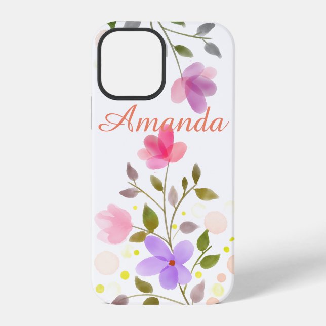 Just Gorgeous Flowers iPhone Case (Back)