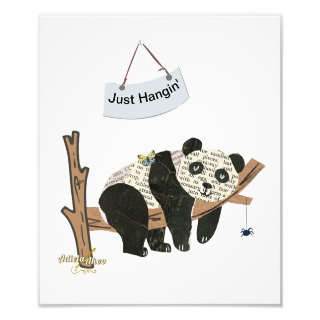 Just Hangin' Photo Print - Adiela Akoo (Front)