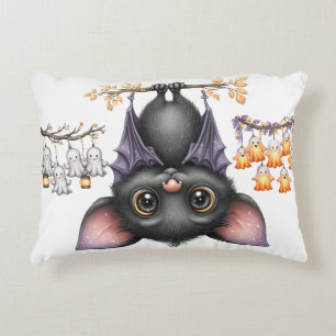 Just hanging around, Bats Accent Pillow