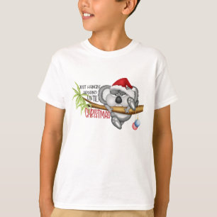 Just hanging around until Christmas koala T-Shirt