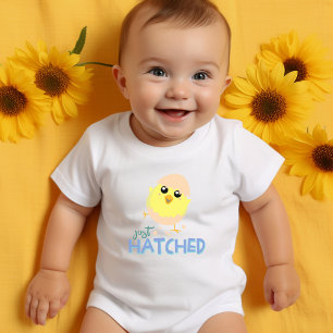 Just Hatched Cute Chick Baby Bodysuit