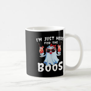 Just Here For The Boos Funny Ghost Halloween Drink Coffee Mug