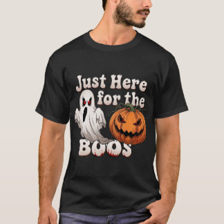 Just Here for the BOOS Funny Halloween T-Shirt