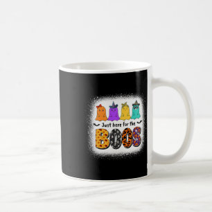 Just Here For The Boos Ghost Halloween Costume Boy Coffee Mug