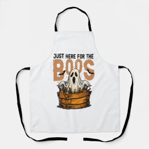Just Here for the Boos Halloween Apron