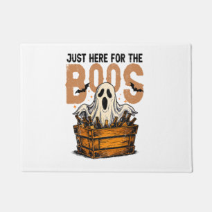 Just Here for the Boos Halloween Doormat
