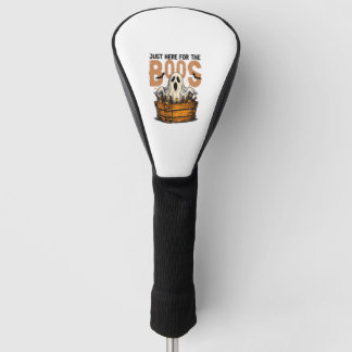 Just Here for the Boos Halloween Golf Head Cover