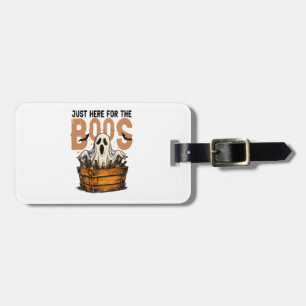 Just Here for the Boos Halloween Luggage Tag