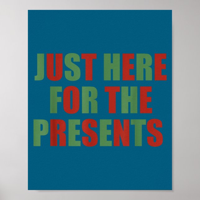 Just Here Poster (Front)