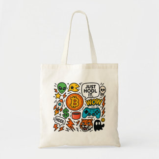 Just Hodl It Tote Bag