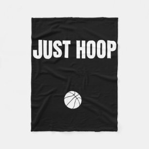 Just Hoop Tee Fleece Blanket