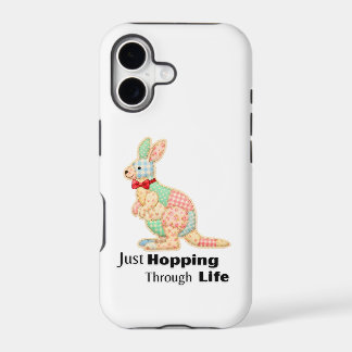 Just Hopping Through Life Kangaroo Design