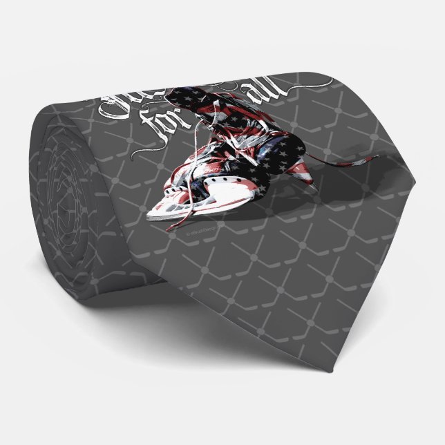 Just Ice For All (Hockey) Neck Tie (Rolled)