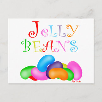Just Jelly Beans Postcard