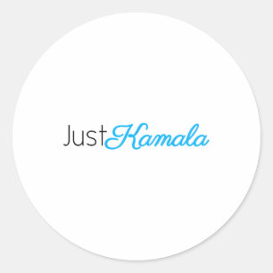 Just Kamala Voting 2024 For President Election Classic Round Sticker