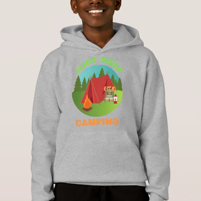 JUST KEEP CAMPING (Front)