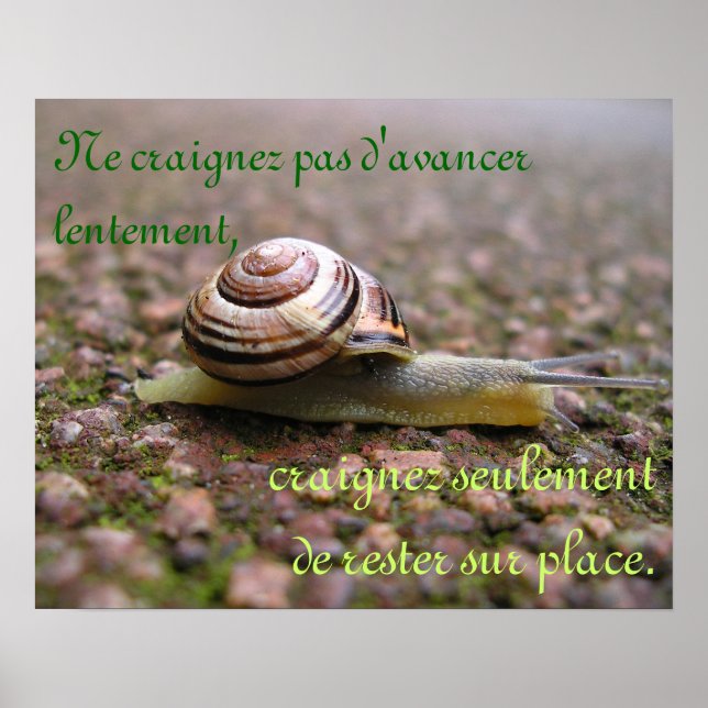 Just keep going! - French Poster (Front)