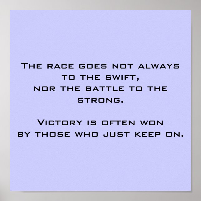 Just Keep On Poster (Front)