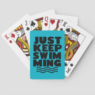 Just Keep Swimming Deck of cards