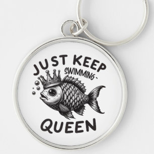 JUST KEEP SWIMMING KEYCHAIN