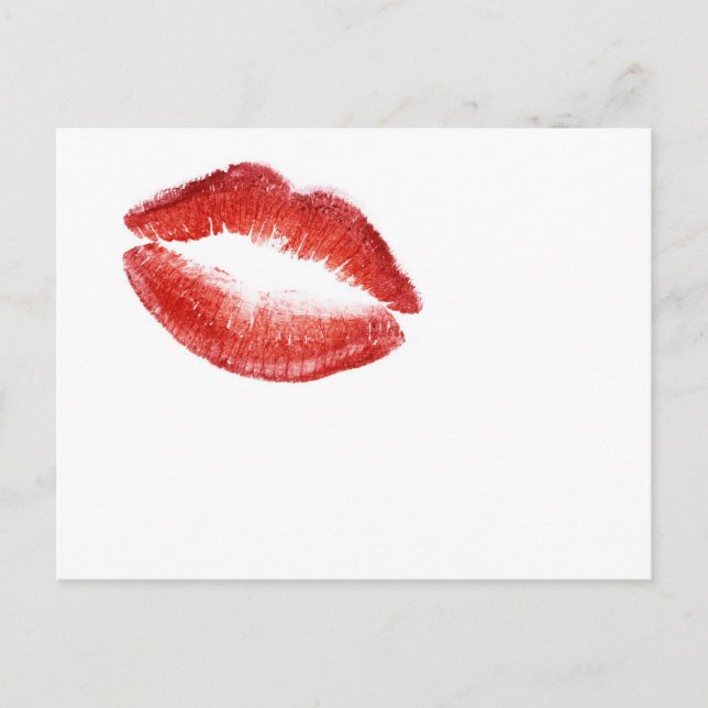 Just kiss postcard (Front)
