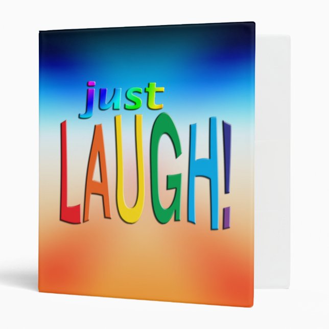 Just Laugh Binder (Front/Inside)