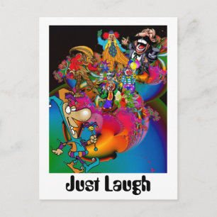 Just Laugh Postcard