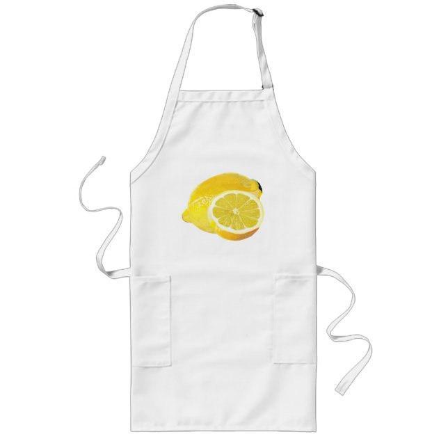 Just Lemons Long Apron (Front)