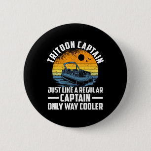 Just Like A Regular Captain Only Way Cooler 2 Inch Round Button