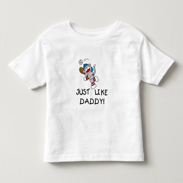 Just Like Daddy Toddler T-shirt (Front)
