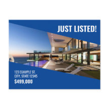 Just Listed! - Blue Metro - Postcard