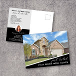 JUST LISTED Real Estate Marketing Postcard<br><div class="desc">Raise your brand awareness and generate new leads with this JUST LISTED real estate marketing postcard. The benefits of mailing these to your farm area are threefold. 1. You might find your potential buyer. 2. Other agents will be notified of your listing so they can show it to their buyers....</div>