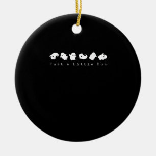 Just Little Boo Creative Casual Ceramic Ornament