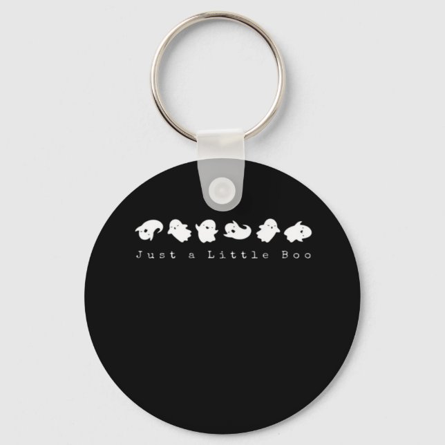 Just Little Boo Creative Casual Keychain (Front)