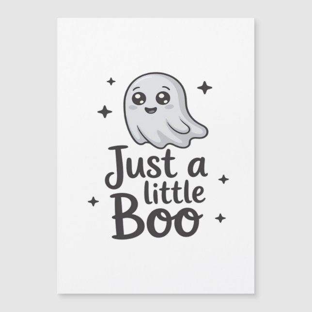 Just Little Boo Funny Design (Front)