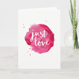 Just love greeting card