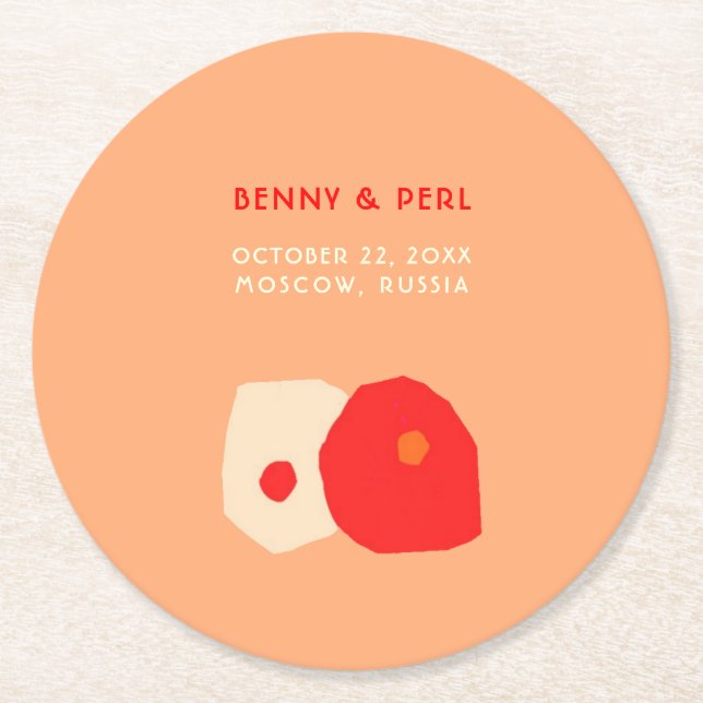 Just love Paper Coaster (Front)