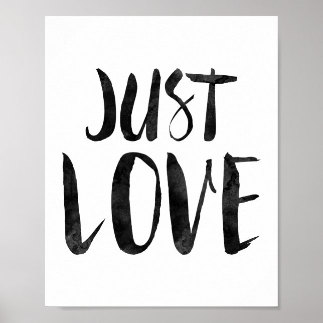 Just Love Poster (Front)